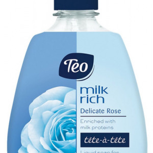 Sapun lichid Teo Milk Rich Delicate Rose 400 ml
