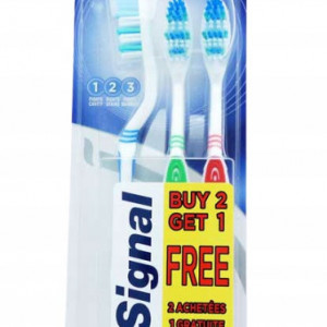 Set Periuta de dinti 1+2 buc Medium,,Signal