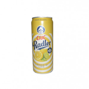 Ciuc Radler lămâie și lime 0,0% - 330 ml