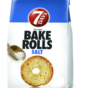 Rondele de paine cu sare Bake Rolls 80g 7Days