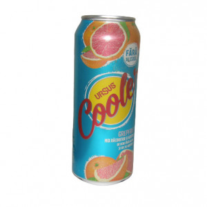 URSUS bere blonda fara alcool Cooler aroma de grepefruit 0.5 litri