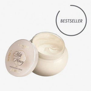 Cremă hrănitoare pentru mâini şi corp Milk & Honey Gold