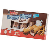Napolitane cu umplutura de lapte si cacao Happy Hipo 5x20.7g Kinder