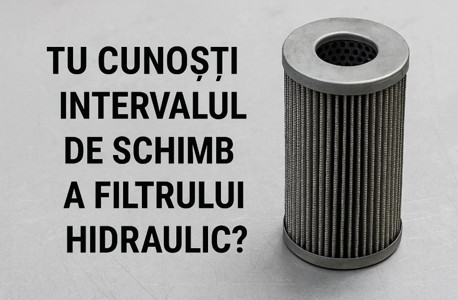 Planul de mentenanță și intervalele de schimb pentru filtre hidraulice
