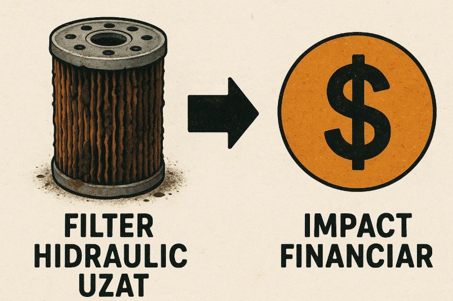 Impactul financiar al unei piese neînlocuite la timp – filtrul hidraulic