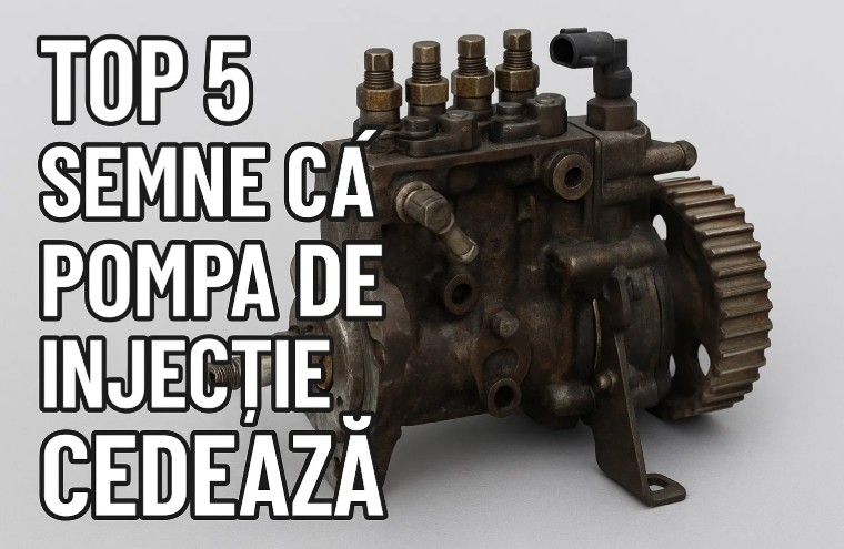 Top 5 simptome care îți spun că pompa de injecție e pe cale să cedeze