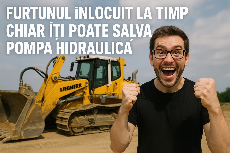 Cum a salvat Victor pompa de injecție a buldozerului, schimbând doar un furtun