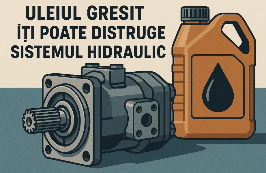 Cum alegi uleiul hidraulic potrivit pentru utilajul tău