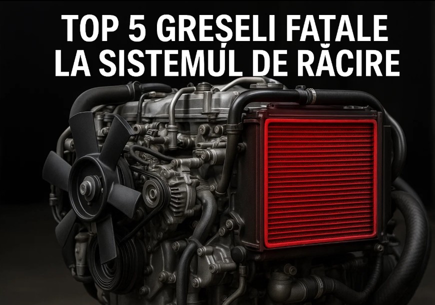 Top 5 greșeli la sistemul de răcire – și cum le eviți