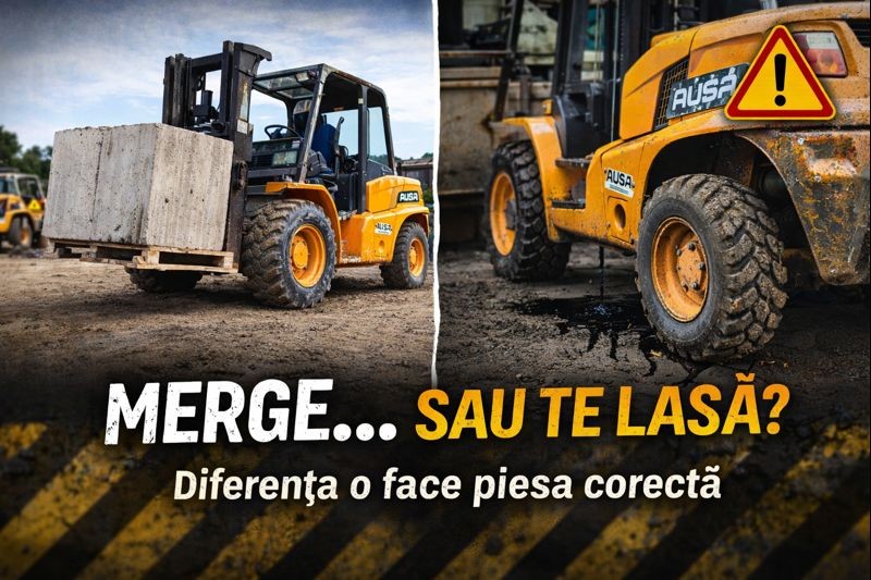 Piese stivuitor AUSA – soluția corectă pentru menținerea utilajelor în lucru