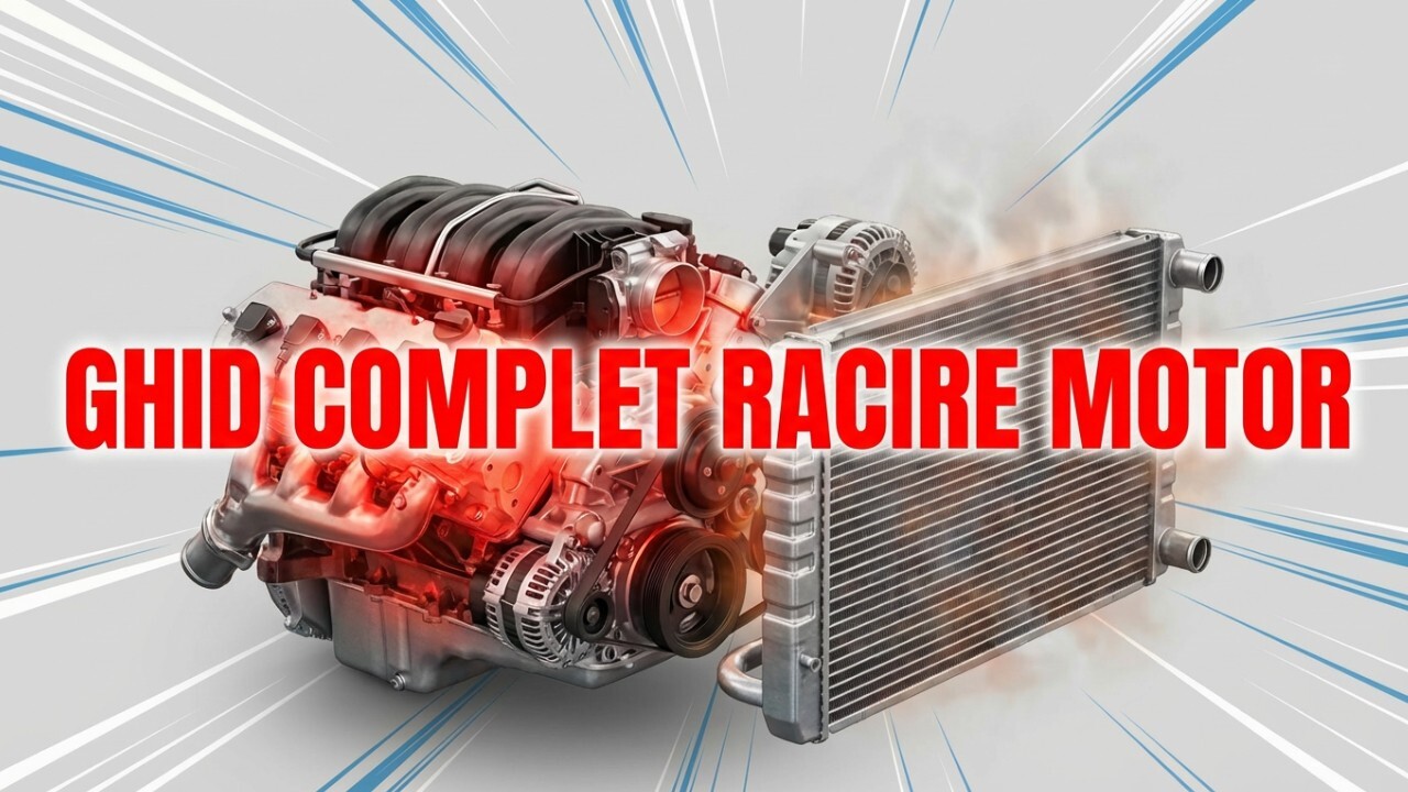 Ghid complet motor și sistem de răcire utilaje – funcționare, probleme, simptome și prevenție