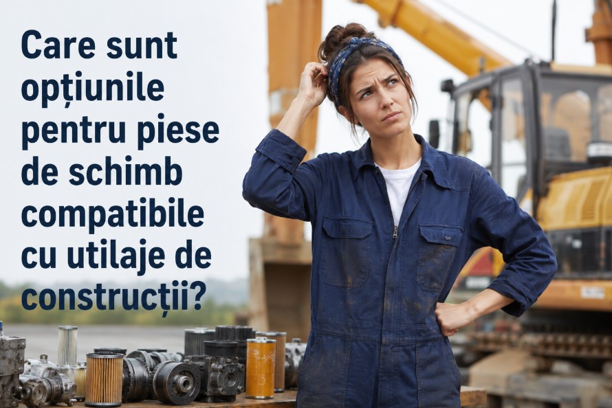 Care sunt opțiunile pentru piese de schimb compatibile cu utilaje de construcții?
