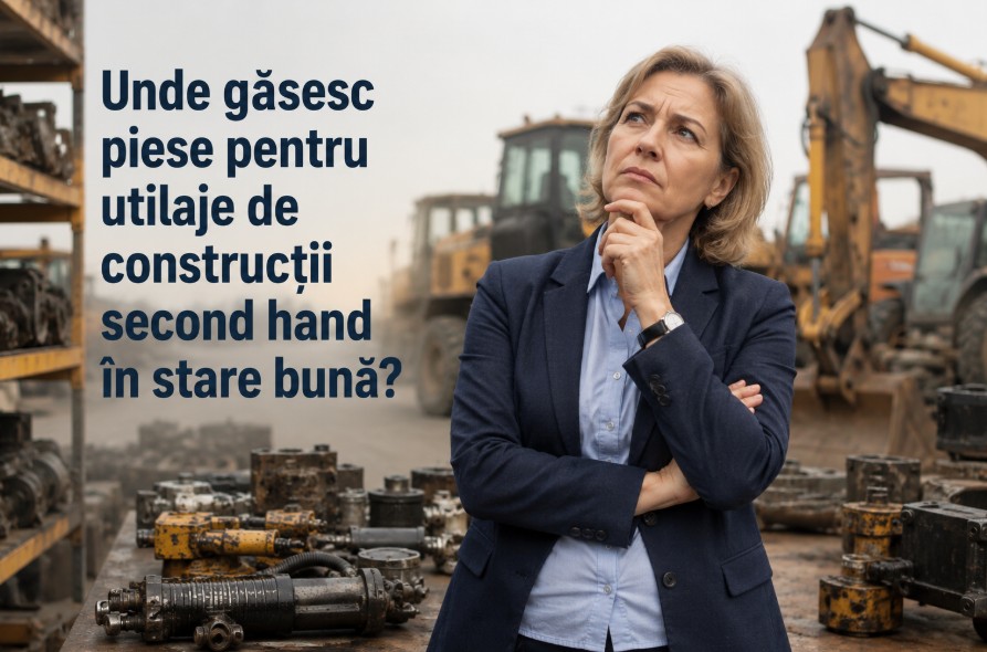 Unde găsesc piese pentru utilaje de construcții second hand în stare bună?