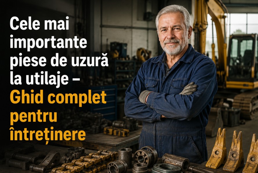 Cele mai importante piese de uzură la utilaje – Ce trebuie verificat și înlocuit la timp