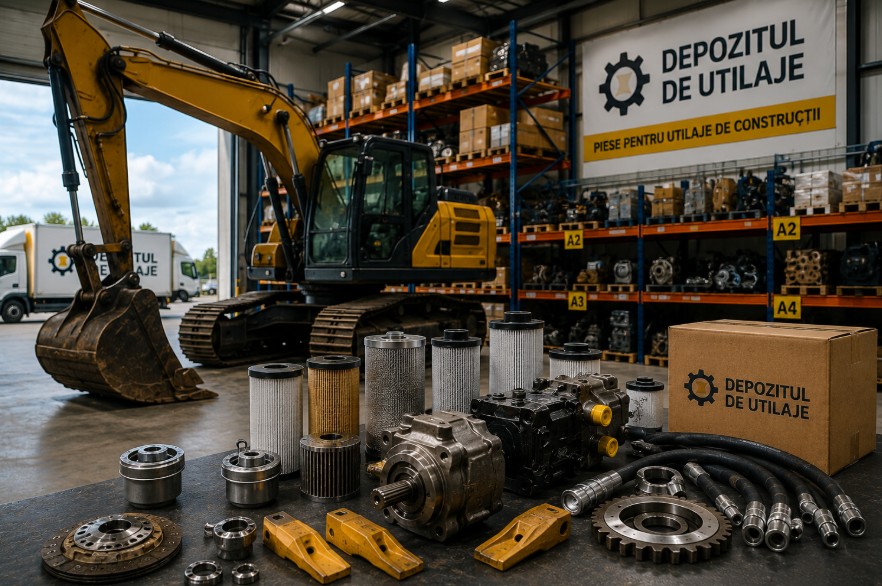 Care sunt opțiunile pentru piese cu livrare rapidă pentru utilaje de construcții?
