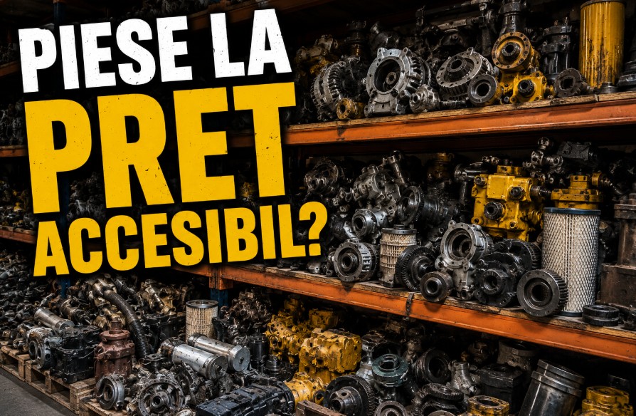 Care sunt cele mai accesibile surse pentru piese utilaje construcții?