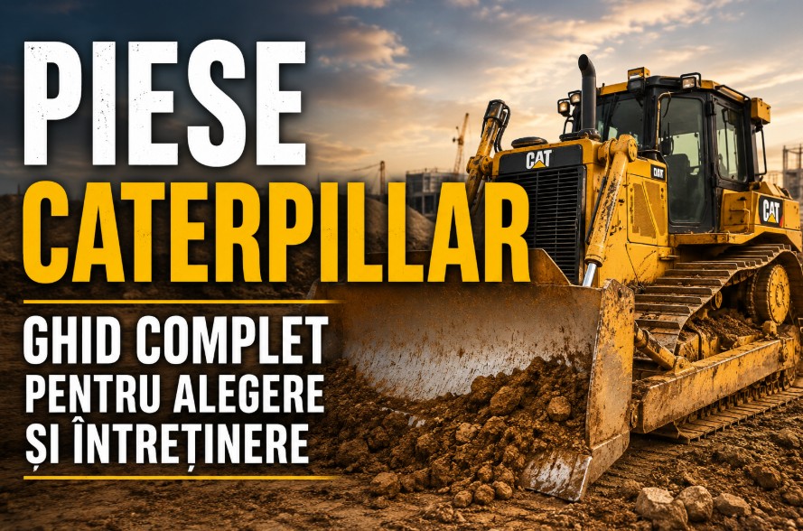 Piese Caterpillar – ghid complet pentru alegere și întreținere