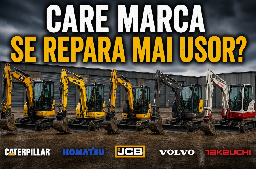 Ce utilaje sunt mai ușor de reparat? Ghid practic