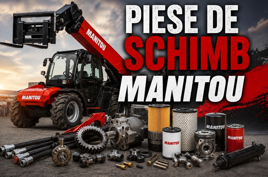 Piese încărcător Manitou – Ghid complet pentru alegerea componentelor potrivite