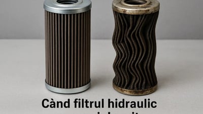 Simptomele care arată că filtrul hidraulic este compromis