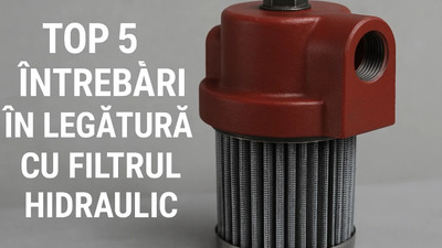 Top 5 întrebări frecvente despre filtrele hidraulice