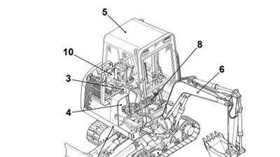 Piese miniexcavator Takeuchi TB 250 - Calitate si rezistenta de la Depozitul de utilaje