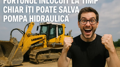 Cum a salvat Victor pompa de injecție a buldozerului, schimbând doar un furtun