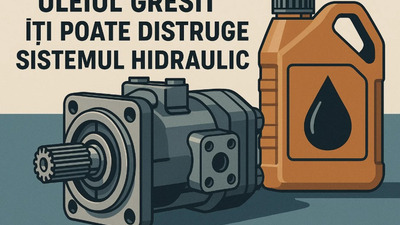 Cum alegi uleiul hidraulic potrivit pentru utilajul tău