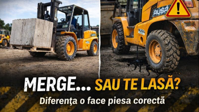 Piese stivuitor AUSA – soluția corectă pentru menținerea utilajelor în lucru