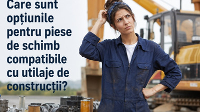 Care sunt opțiunile pentru piese de schimb compatibile cu utilaje de construcții?