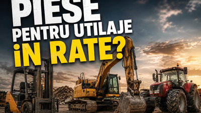 Unde pot găsi piese pentru utilaje de construcții cu opțiuni de plată în rate?