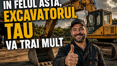 Cum prelungești durata de viață a unui excavator? Ghid complet pentru întreținere și exploatare corectă