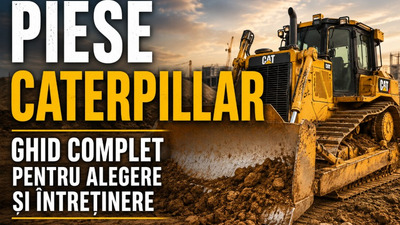 Piese Caterpillar – ghid complet pentru alegere și întreținere