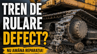 Piese de rulare pentru excavatoare – ghid complet pentru alegere, uzură și întreținere