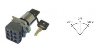 Contact cu 3 pozitii, 6 conexiuni pentru nacele Genie AWP SUPER SERIES, IWP SUPER SERIES, DPL‘25S