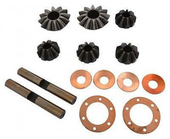 Set diferential - 6 angrenaje, 2 pini, 6 saibe pentru buldoexcavator JCB