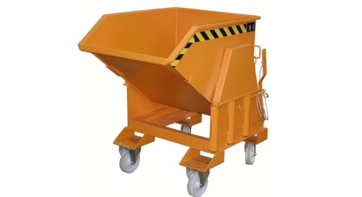 Container răsturnabil pentru furcile de stivuitor - 0,5 mc, 1000 kg - Bauer BK 50