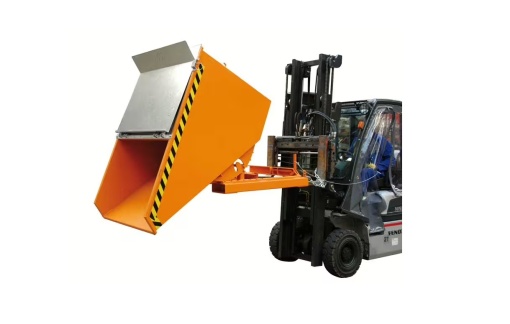 Container basculabil cu preluare pe furcile de stivuitor - 1.2 mc - 1500kg - BAUER Expo 1200