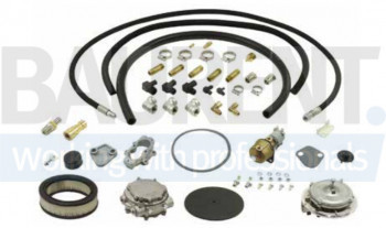 Set carburator si vaporizator utilizat pe Toyota cu motor 3P stivuitor LPG