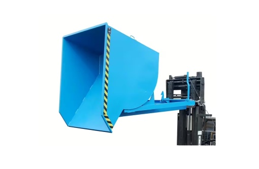 Container basculabil pt stivuitor cu mecanism Abroll 1mc - 3000kg Bauer BKM 100
