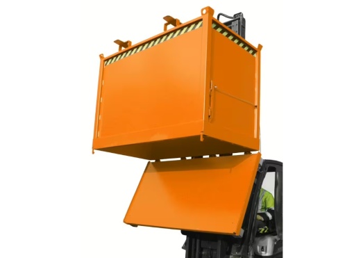 Container stivuibil cu fund basculabil 1500kg 2mc Bauer FB 2000
