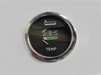 Ceas indicator temperatura si combustibil pentru tractor Fiat