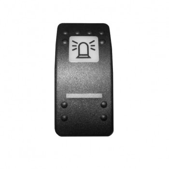 Clapeta buton girofar pentru buldoexcavator JCB 2CX 3CX 4CX LOADALL si MINI EXCAVATOR PE SENILE