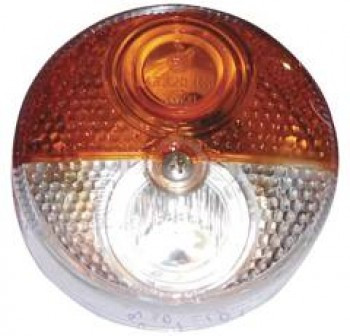 Lumina frontala rotunda aftermarket pentru tractoare John Deere
