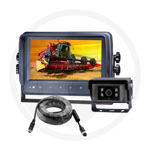 Sistem camera video + monitor 7", 12-24V cu cablu