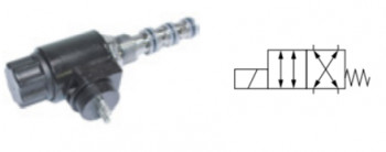 Valva solenoid 12 V oblon hidraulic camion Bar CARGOLIFT