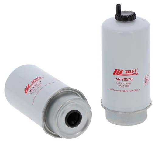 Filtru de combustibil SN 70576, SN70576 echivalent John Deere RE541925