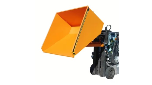 Container basculabil cu preluare pe furci de stivuitor - 2.1 mc - 2.100kg - BAUER Expo 2100