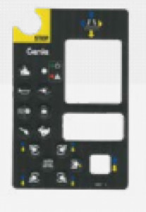 Abtibild pentru nacele Genie GS2668RT, GS3268RT, GS4390RT, GS5390RT. DE-G82417