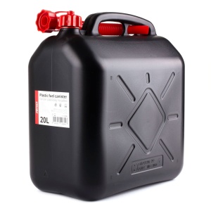 Canistră combustibil plastic 20L AMiO – Recipient omologat pentru benzină, motorină și uleiuri